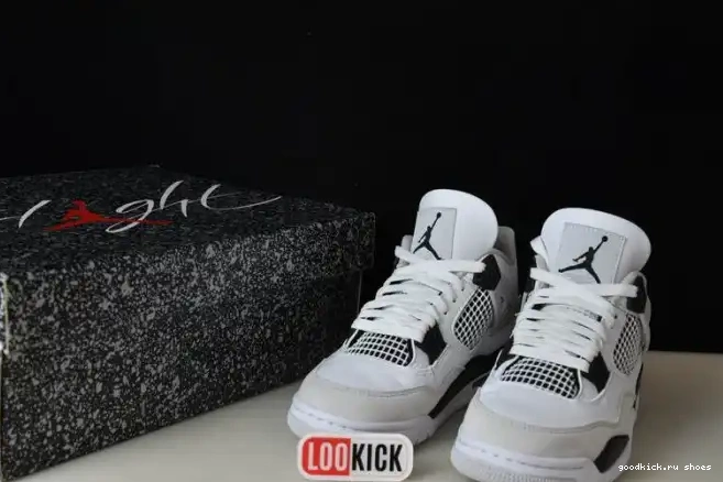 Rep DH6927-111 Military Jordan 4 Black Retro 0430